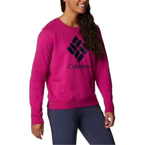 NWT Columbia Women's Trek Graphic Crew Size Small - Picture 1 of 3